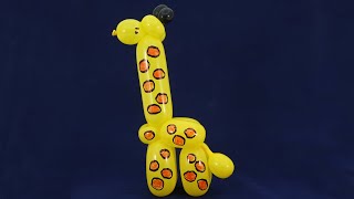 Жираф из шаров (как сделать)