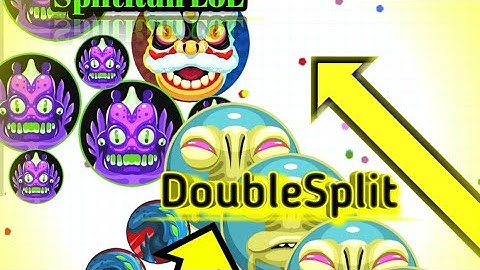 Blob.io TRICKSPLIT MOMENTS /DESTROY TEAMS (First video)