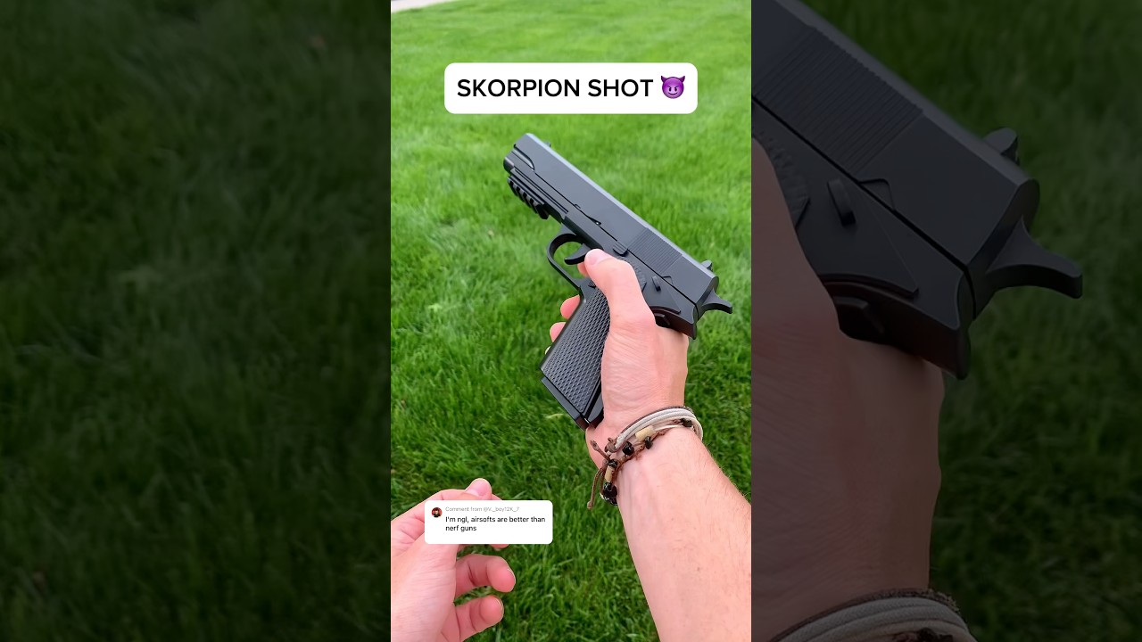 Airsoft just can’t compete 🥱