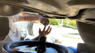 The easiest oil change, 2003 Toyota Rav4