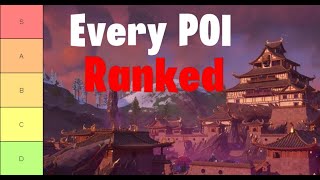 Ranking EVERY POI on the Chapter 6 Season 3 Map!