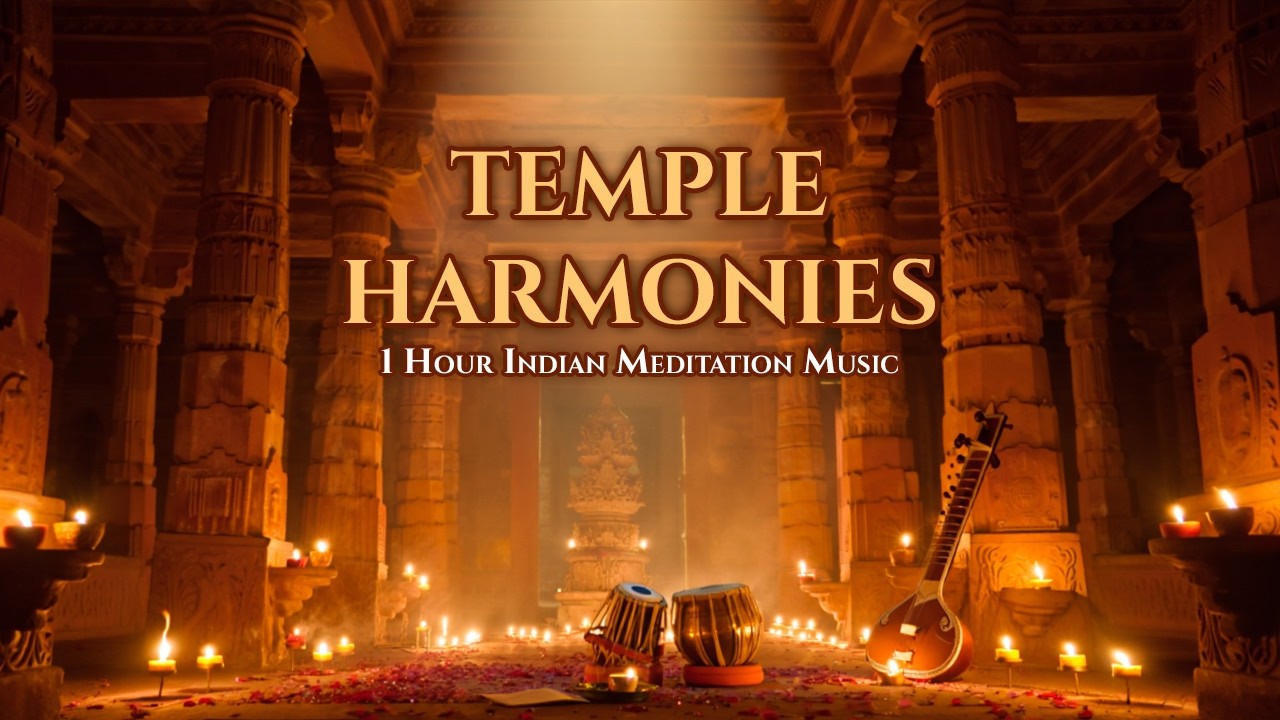 Sanctuary Within – Guided by Sitar and Bamboo Flute | Deep Focus & Calm