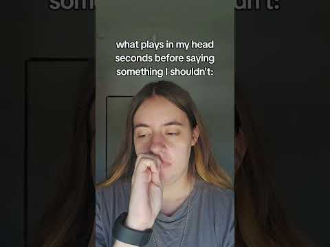 what plays in my head seconds before saying something that I shouldn't#relatable #fyp #acting