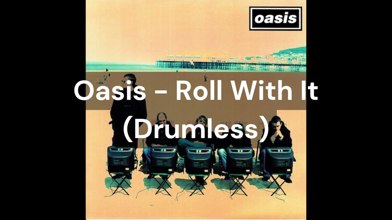 アナログ盤UKオリジナル】Oasis／Roll With It／オアシス／レコード