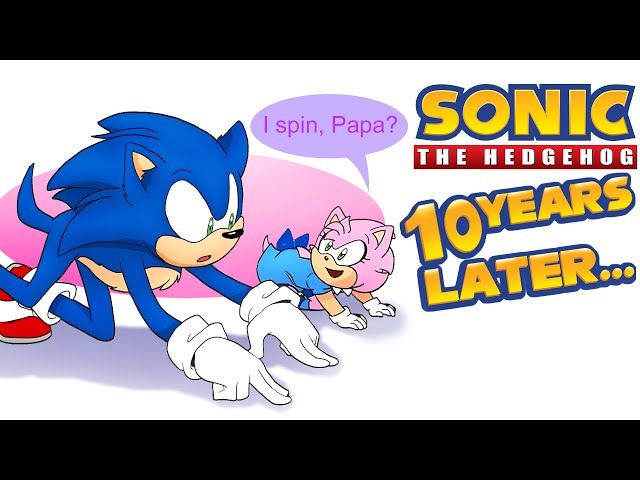 Spin Dash Lesson: Sonic 10 Years Later - Comic Dub Compilation [E-vay] class=