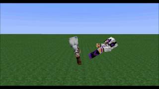 Minecraft Animation Dövüş Sahnesi