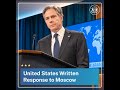 United States' Written Response to Moscow