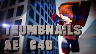 Thumbnail tutorial in After Effects and Cinema 4D (FREE Project file Download) by Psynaps