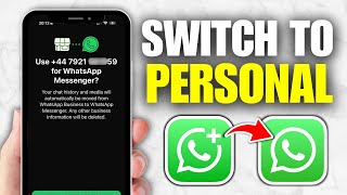 How To Change WhatsApp Business Account To Personal Account screenshot 4