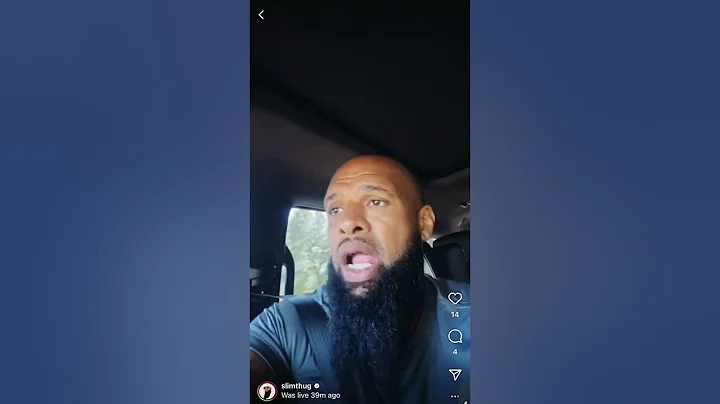Slim Thug IG Live • The Homeless In Houston, Kids Need Discipline, What Would President Slim Do!