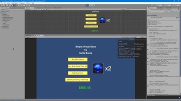 Simple Virtual Store - Unity3D