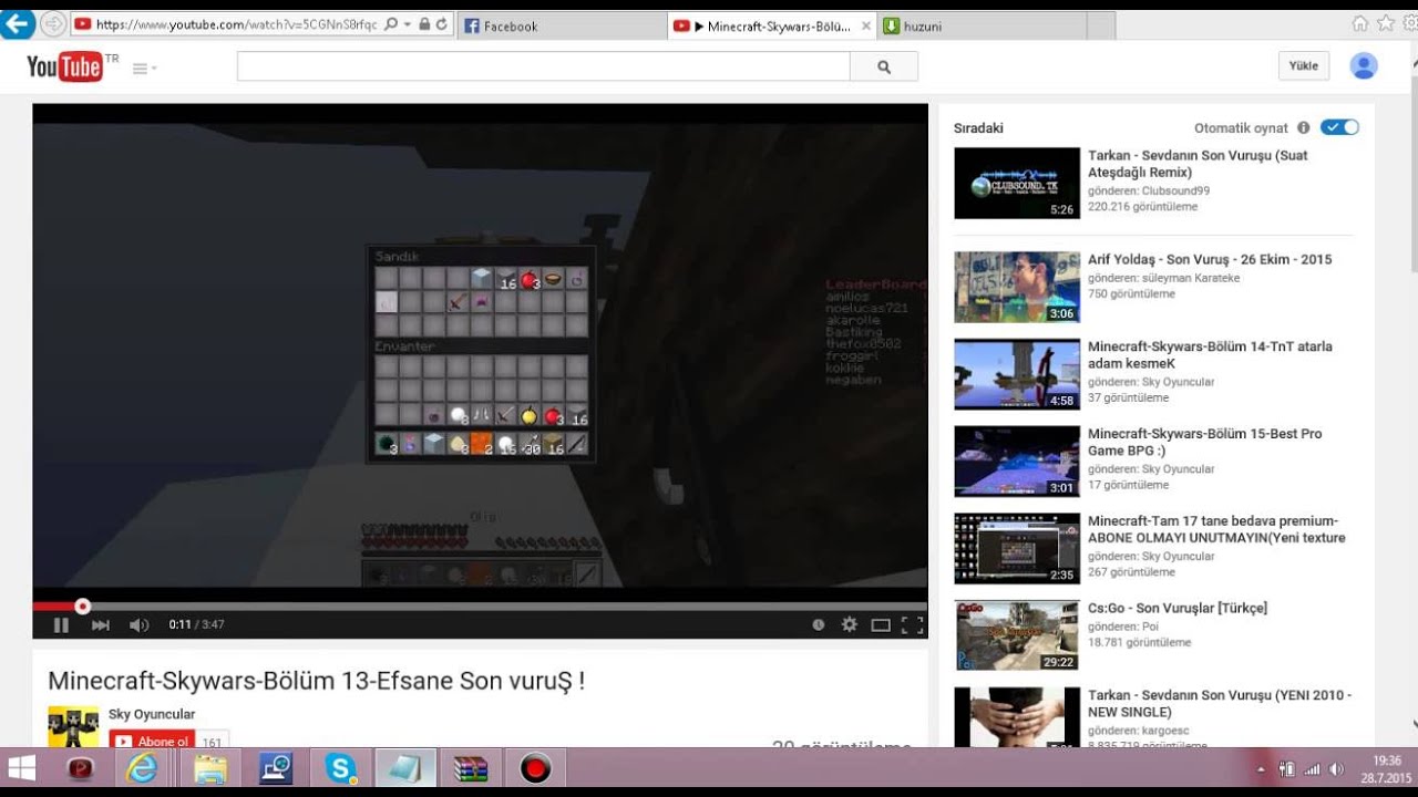 Minecraft Huzuni Hack - YouTube