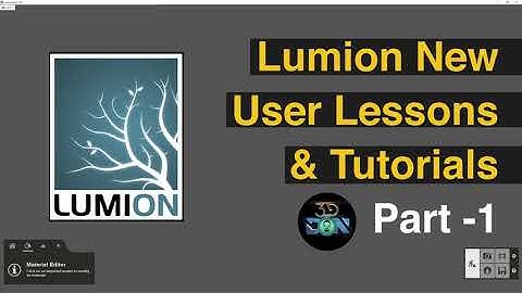 Lumion Tutorial for beginners - Part 1