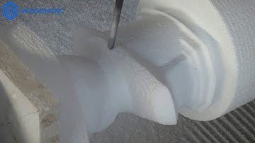 Wisdom 4 axis cnc router ATC italy HSD spindle 180 degree rotary for 3d model making cnc with rotary