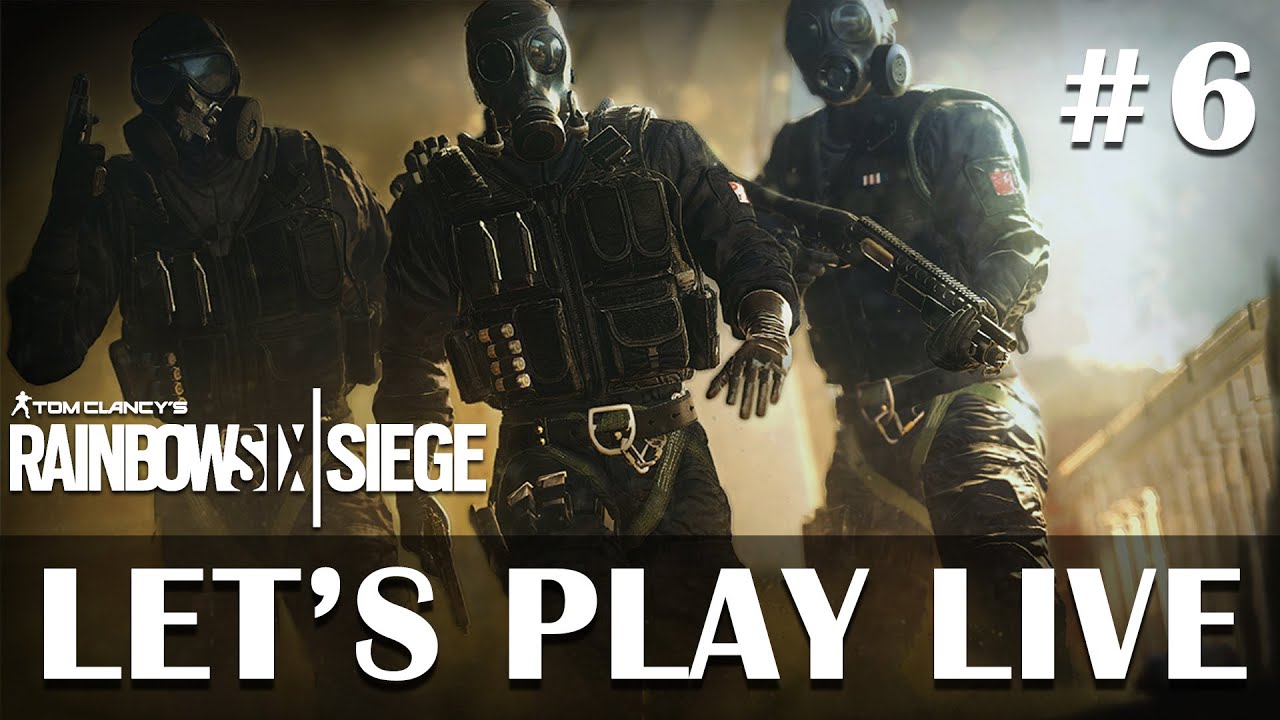 Rainbow Six Siege #6 - Live PS4 gameplay - YouTube
