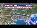 4 PM UPDATE: Marco becomes category 1 hurricane south of Lafayette
