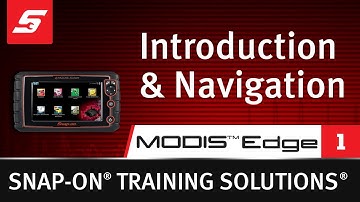 Introduction & Navigation: MODIS Edge™ (Pt. 1/13) | Snap-on Training Solutions®