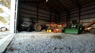 Case 448 Plowing Garden
