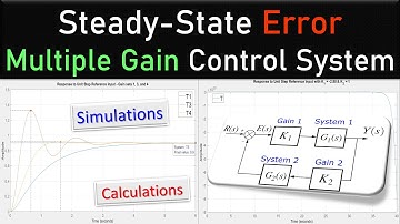 Steady-State Error ⭐ Multiple Gain Feedback System 💡 Calculations & MATLAB Simulations