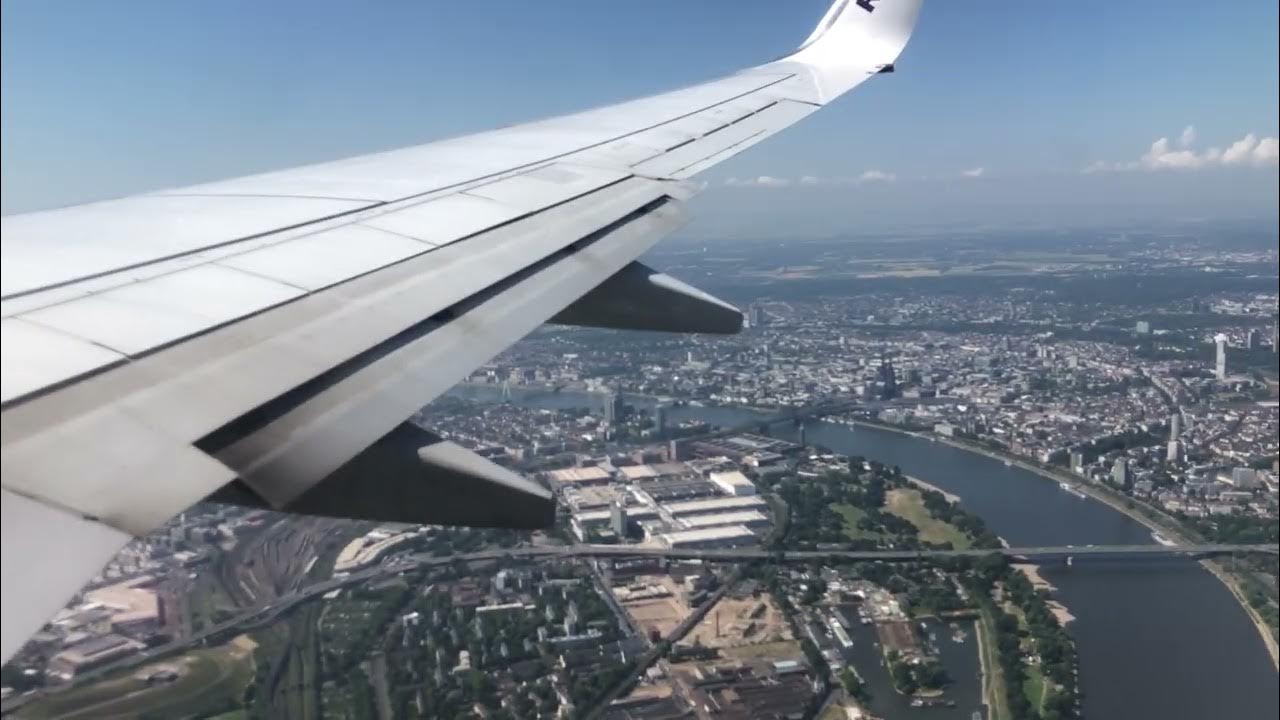 Ryanair Flug - Palma de Mallorca (PMI) - Köln (CGN) Landung in Köln ...