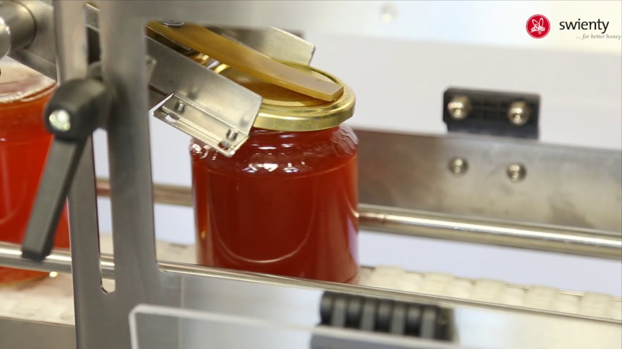 Filling line for honey - Swienty A/S, Denmark