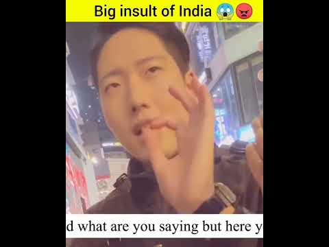 Koreans ने Indians का Insult किया😠 #shorts #india #viral