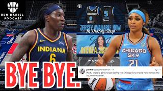 INDIANA FEVER REFUSE TO RE-SIGN NATASHA HOWARD! Angel Reese Fans CRASHOUT &amp; DEMAND SKY RETIRE JERSEY