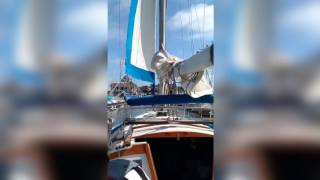 Docking under Sail