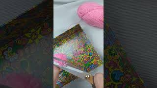 easy yarn crafts craft idea pom pom yarn4