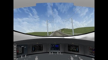 The 3D Cab for CRH380B&ICE3 in Open Rails