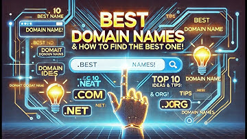 Top 10 Domain Name Ideas & How to Find the Best One!
