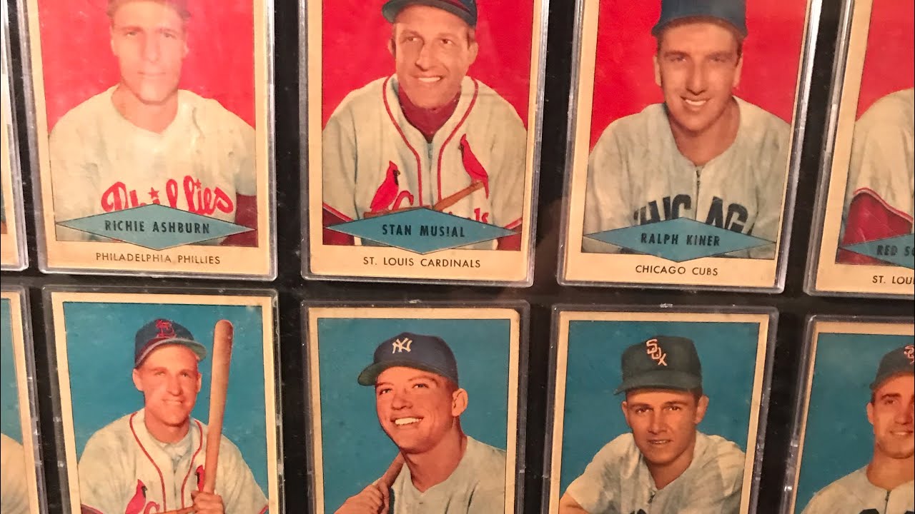 Classic 1954 Red Heart Set. Some History And A Display Showoff