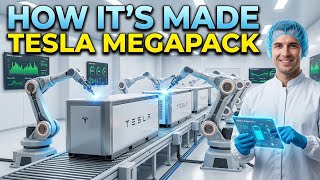 How It’s Made: Tesla Megapack 2035 | Inside Elon Musk's Future Megafactory!