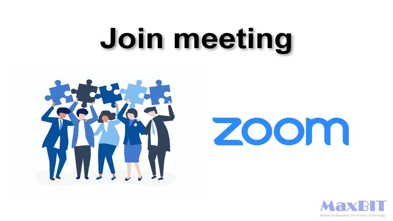 joining a zoom meeting