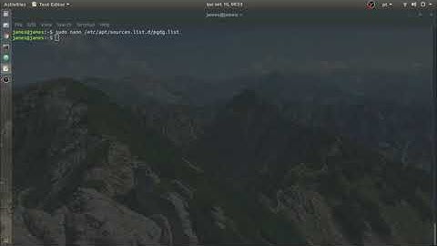 Instalação PostgreSQL Linux
