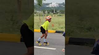 Road Roller Skating Practice at Anjanapura Circuit Road reels shorts short