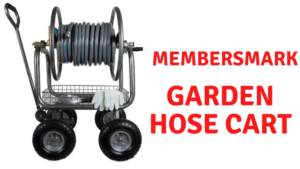 Members Mark Hose Reel Cart Assembly And 1st Impressions Youtube