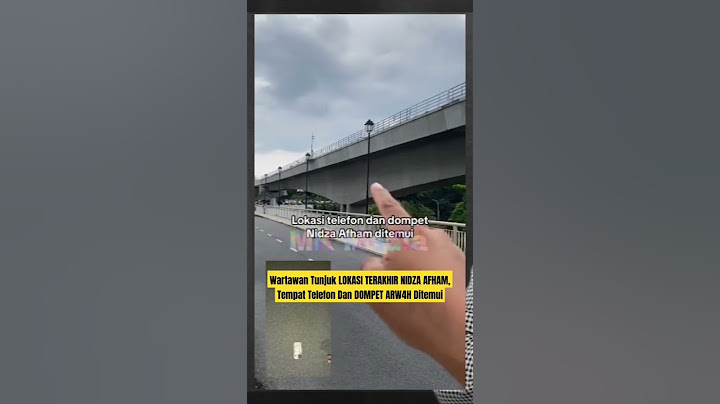 Wartawan Tunjuk LOK4SI TERAKH1R NIDZA AFHAM, Tempat Telefon Dan DØMPET ARW4H Ditemuî..