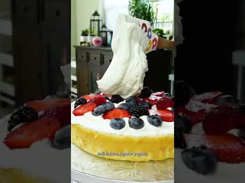 3 ingredient yogurt cream for cakes  SHORTS