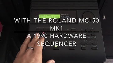 Song made with Roland MC-50 - Hardwareonly - No DAW