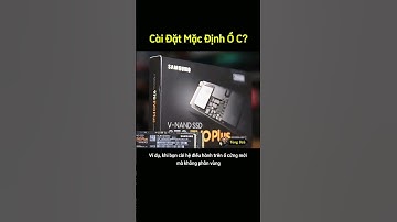 Tại Sao Đường Dẫn Cài Đặt Mặc Định Của Phần Mềm Luôn Là Ổ C? #technology