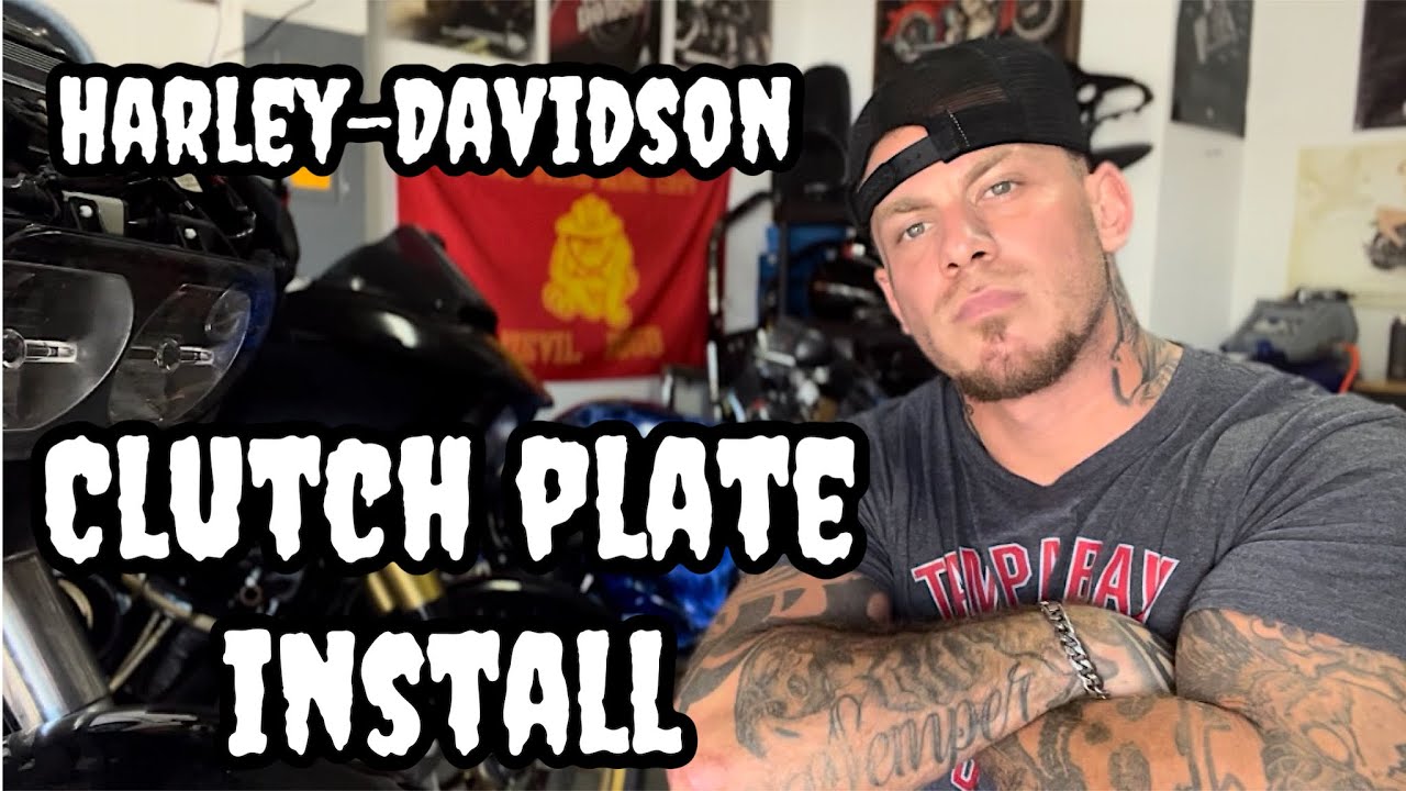 How to change HarleyDavidson clutch plates?? YouTube
