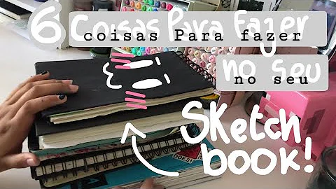 Como decorar o sketchbook?