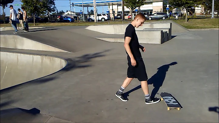 Sean Ford; skateboarding to "Let' Just Dance"