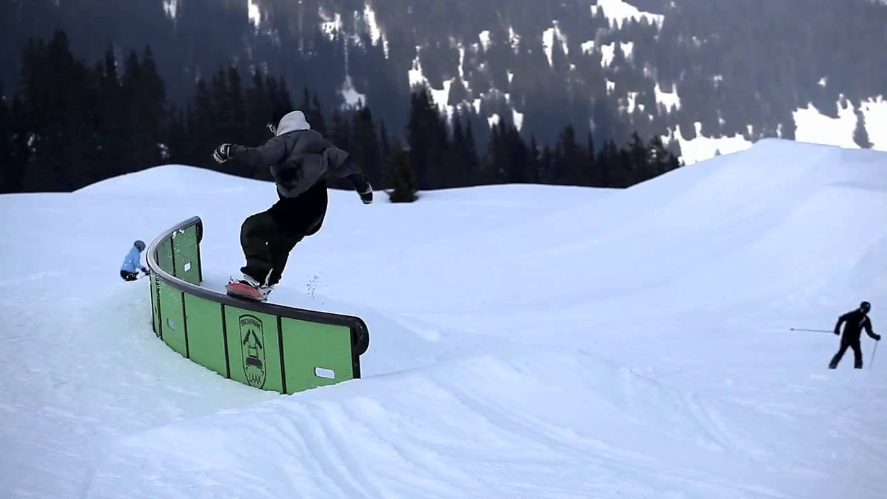 Frontside 180 On on a Rail with Denis Leontyev