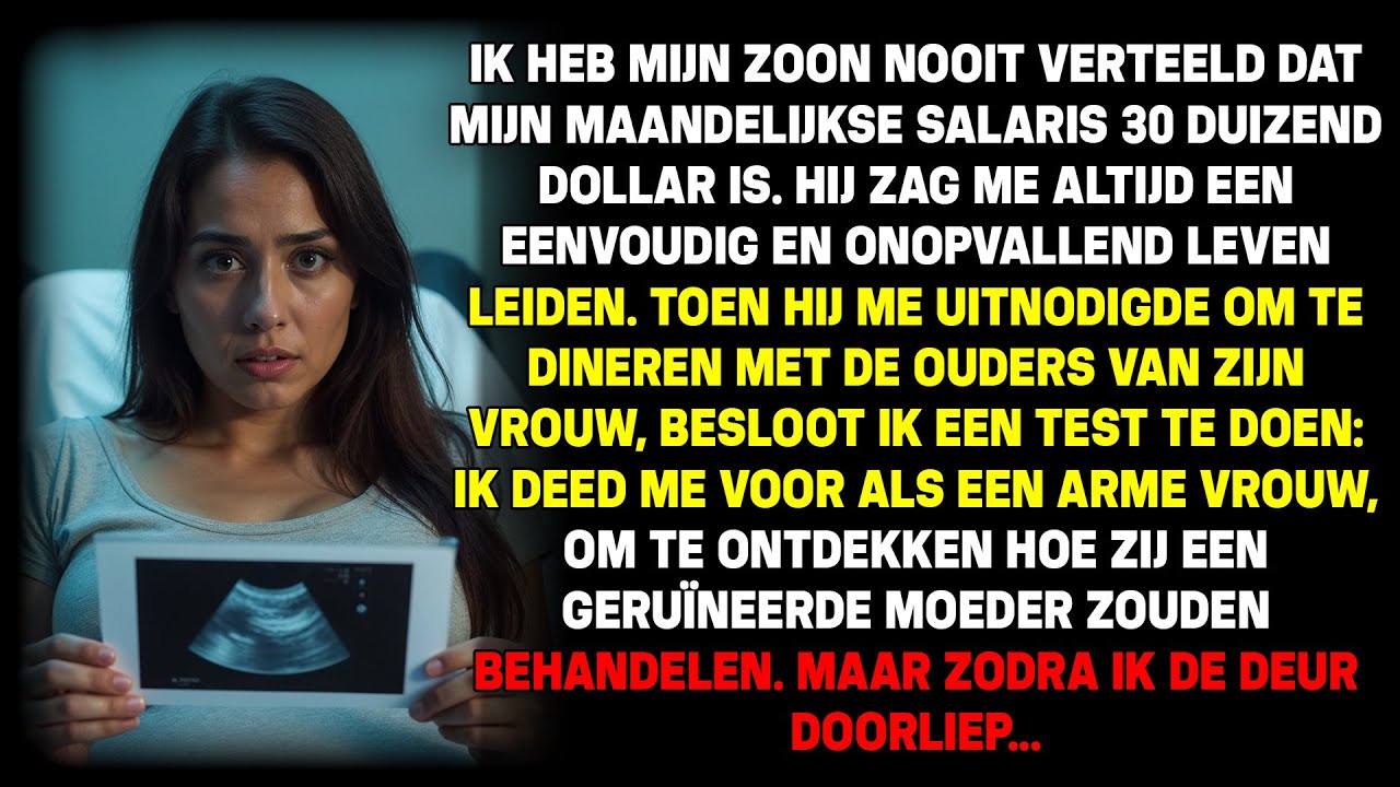 Ik deed me arm voor toen ik de familie van mijn schoondochter ontmoette. Maar ik ontdekte iets...