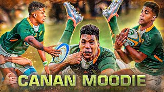 The Future Of Springbok Rugby Speedsters | Canan Moodie Speed, Steps, Big Hits &amp; Highlights