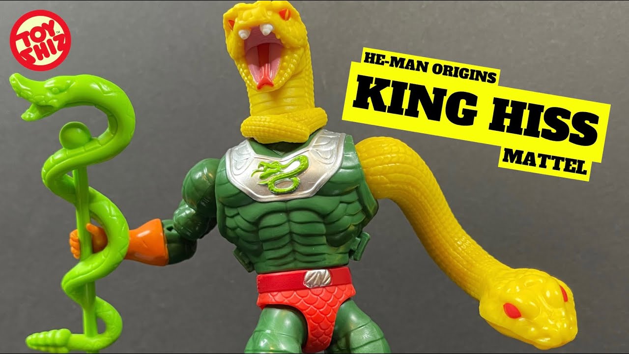 2023 DLX KING HISS HeMan Origins Mattel YouTube 2023 DLX KING HISS HeMan Origins Mattel YouTube