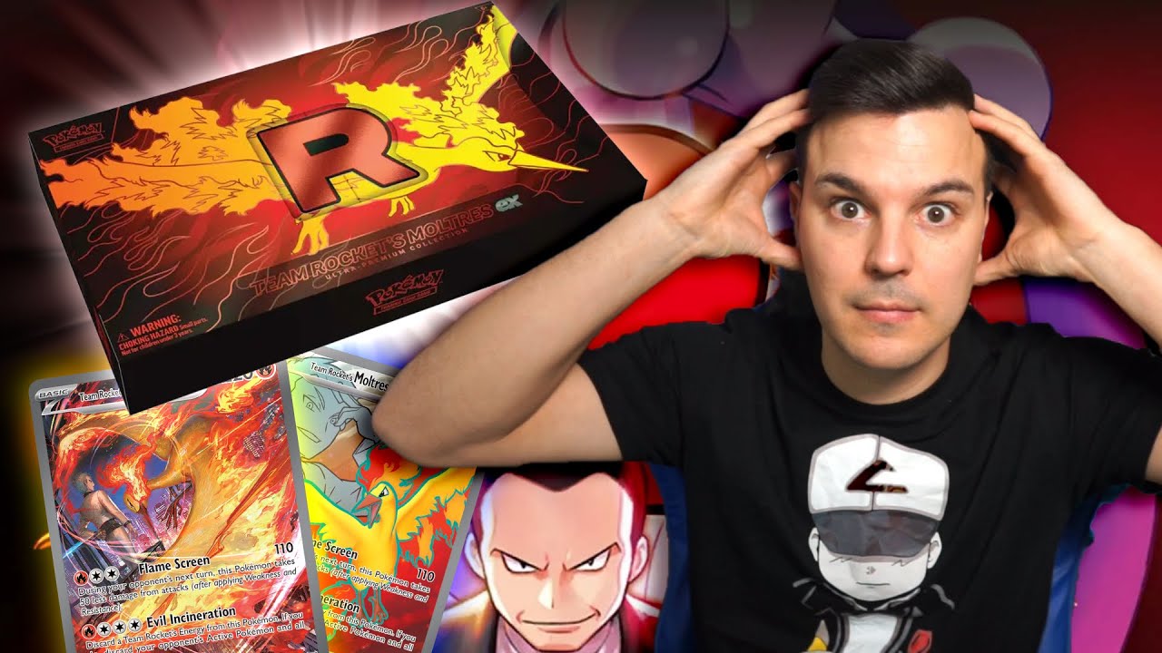 NUEVA Ultra Premium EXCLUSIVA Team Rocket Moltres