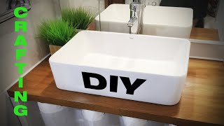 Ремонт в ванной. Тумба под раковину своими руками. DIY. Bathroom Cabinet.